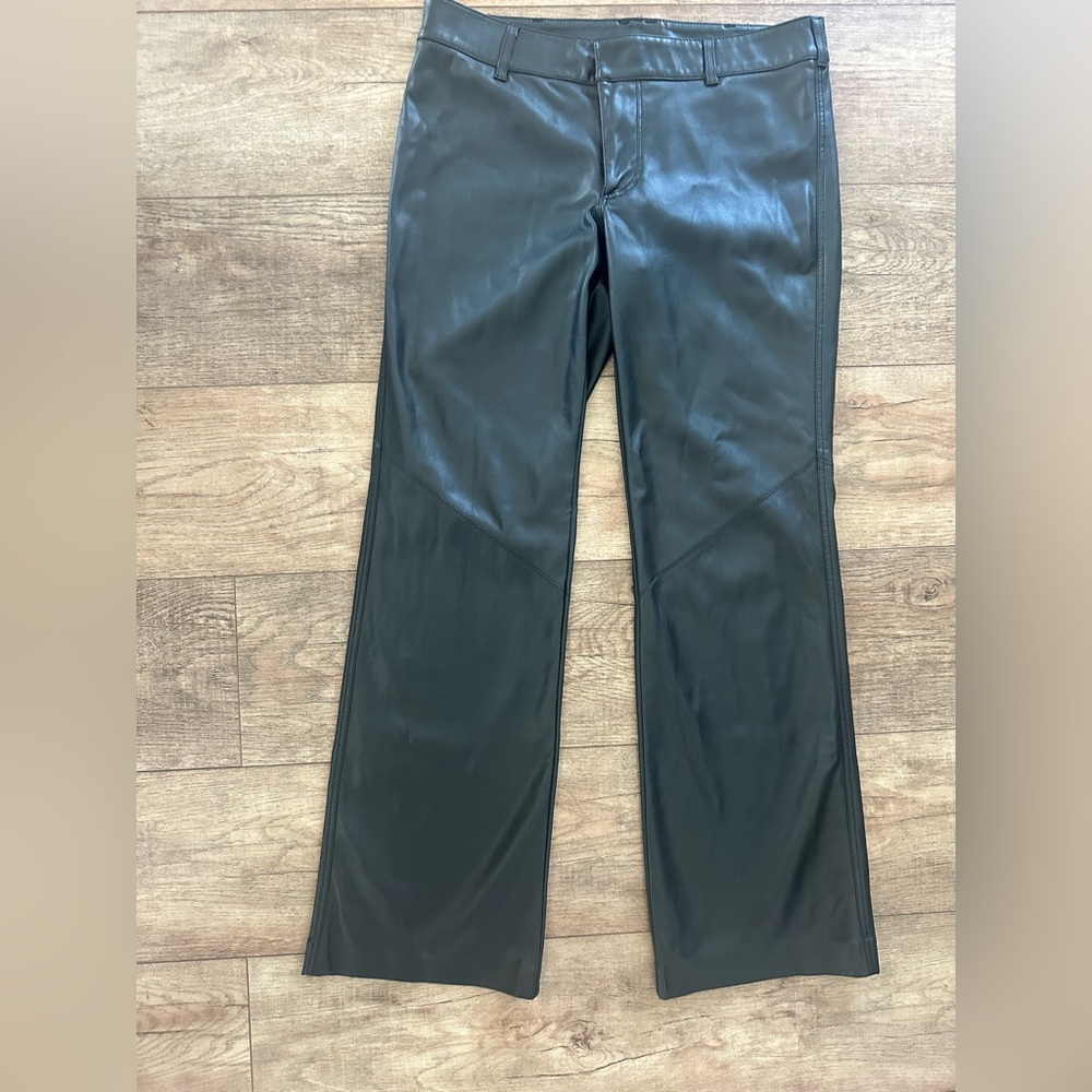 Sophia Vegan Slim Barrel Pants